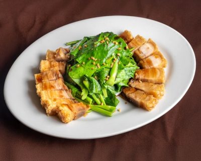 Crispy Pork with Homemade Sauce